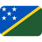 flag: Solomon Islands for X / Twitter platform