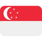 flag: Singapore para la plataforma X / Twitter