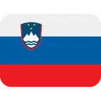 flag: Slovenia pour la plateforme X / Twitter