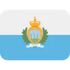X / Twitter platformon a(z) flag: San Marino képe