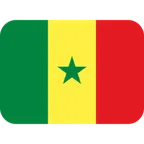flag: Senegal für X / Twitter Plattform