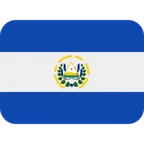 flag: El Salvador para la plataforma X / Twitter