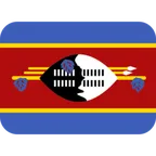 X / Twitter 플랫폼을 위한 flag: Eswatini
