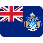 X / Twitter प्लेटफ़ॉर्म के लिए flag: Tristan da Cunha