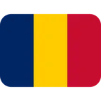 flag: Chad pour la plateforme X / Twitter