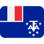 flag: French Southern Territories pentru platforma X / Twitter