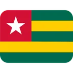 flag: Togo for X / Twitter platform