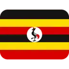 flag: Uganda pour la plateforme X / Twitter