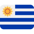 X / Twitterプラットフォームのflag: Uruguay