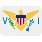 X / Twitter प्लेटफ़ॉर्म के लिए flag: U.S. Virgin Islands