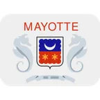 flag: Mayotte pour la plateforme X / Twitter