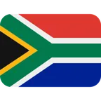flag: South Africa pour la plateforme X / Twitter