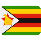 flag: Zimbabwe para a plataforma X / Twitter
