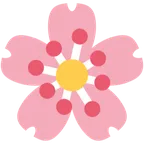 X / Twitterプラットフォームのcherry blossom