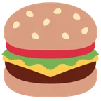 hamburger για την πλατφόρμα X / Twitter