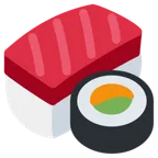 sushi alustalla X / Twitter