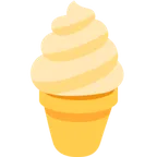 soft ice cream for X / Twitter platform