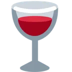 wine glass alustalla X / Twitter