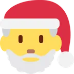 Santa Claus pentru platforma X / Twitter