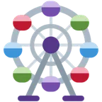 ferris wheel สำหรับแพลตฟอร์ม X / Twitter