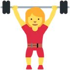 woman lifting weights για την πλατφόρμα X / Twitter