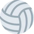 volleyball pour la plateforme X / Twitter