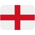 X / Twitter प्लेटफ़ॉर्म के लिए flag: England