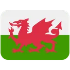 flag: Wales для платформы X / Twitter