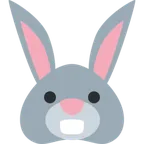 X / Twitter 플랫폼을 위한 rabbit face