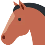 X / Twitter dla platformy horse face