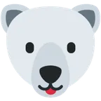 polar bear สำหรับแพลตฟอร์ม X / Twitter