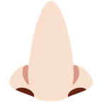nose: light skin tone untuk platform X / Twitter