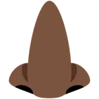 nose: dark skin tone untuk platform X / Twitter