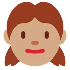 X / Twitter dla platformy girl: medium skin tone