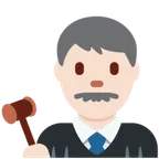 man judge: light skin tone til X / Twitter platform