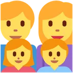 family: man, woman, girl, boy עבור פלטפורמת X / Twitter