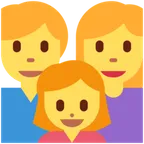 family: man, woman, girl для платформы X / Twitter