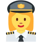 woman pilot alustalla X / Twitter