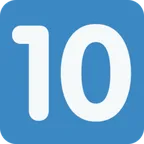 keycap: 10 für X / Twitter Plattform