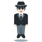 person in suit levitating: light skin tone per la piattaforma X / Twitter