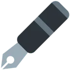 fountain pen עבור פלטפורמת X / Twitter