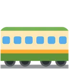 X / Twitter 平台中的 railway car