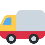 delivery truck for X / Twitter platform