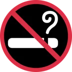 no smoking for X / Twitter-plattformen