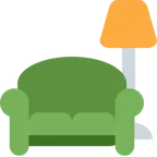 couch and lamp για την πλατφόρμα X / Twitter
