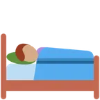 person in bed: medium skin tone لمنصة X / Twitter