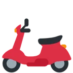 motor scooter for X / Twitter-plattformen