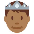 prince: medium-dark skin tone untuk platform X / Twitter