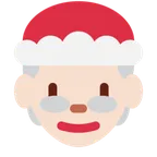 Mrs. Claus: light skin tone untuk platform X / Twitter
