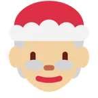 Mrs. Claus: medium-light skin tone สำหรับแพลตฟอร์ม X / Twitter